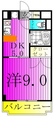 ＹＲレジデンス 702号室 間取り