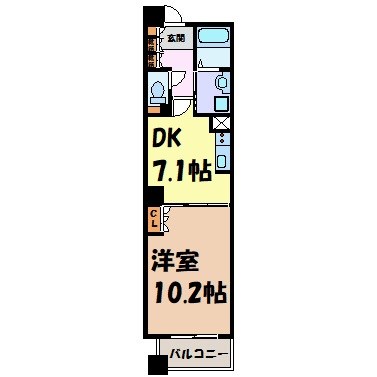 パークアクシス白壁 間取り図