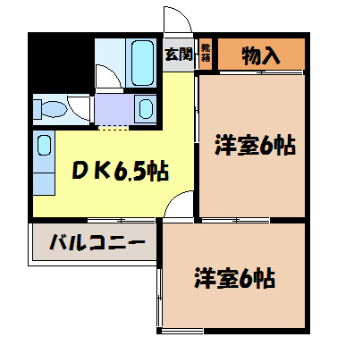 第７スカイパレス 間取り
