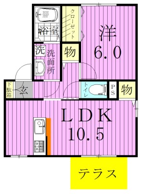 セピアコートＡ 間取り