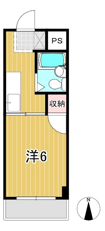 油縄子第２ハイツ 間取り
