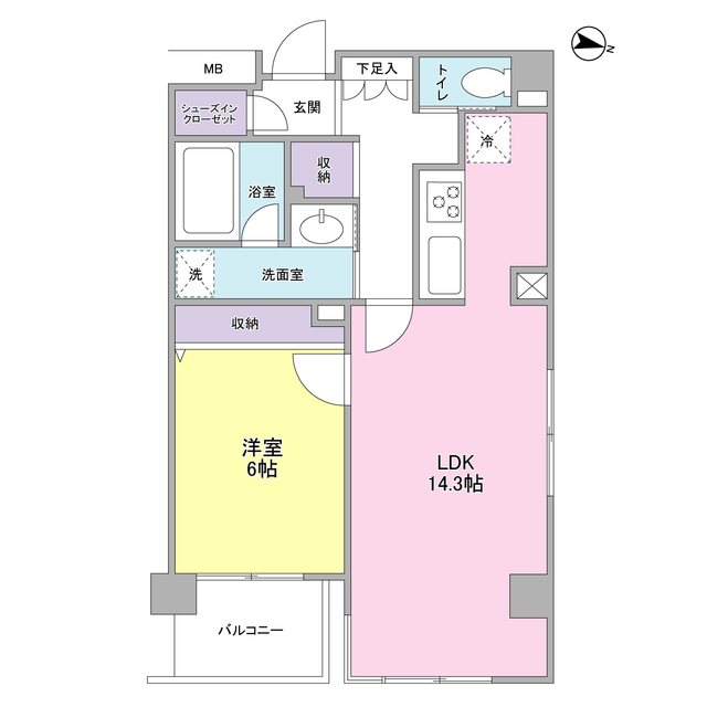 ＫＤＸレジデンス成城 209号室 間取り