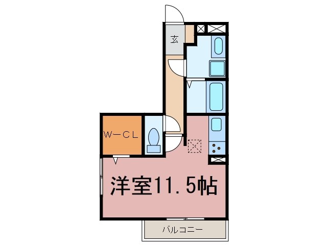 KIE'17 101号室 間取り