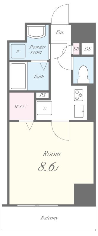ライブロック湘南 間取り図