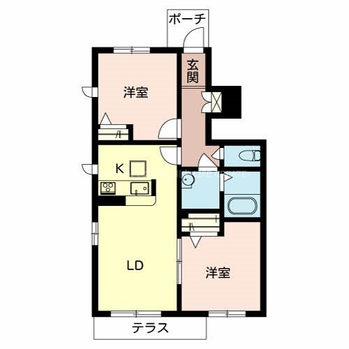 シャーメゾン・フローラ 間取り図