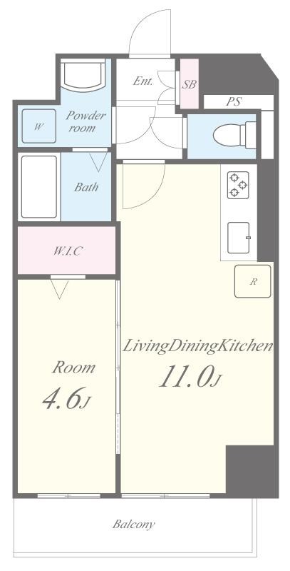 ライブロック湘南 間取り図