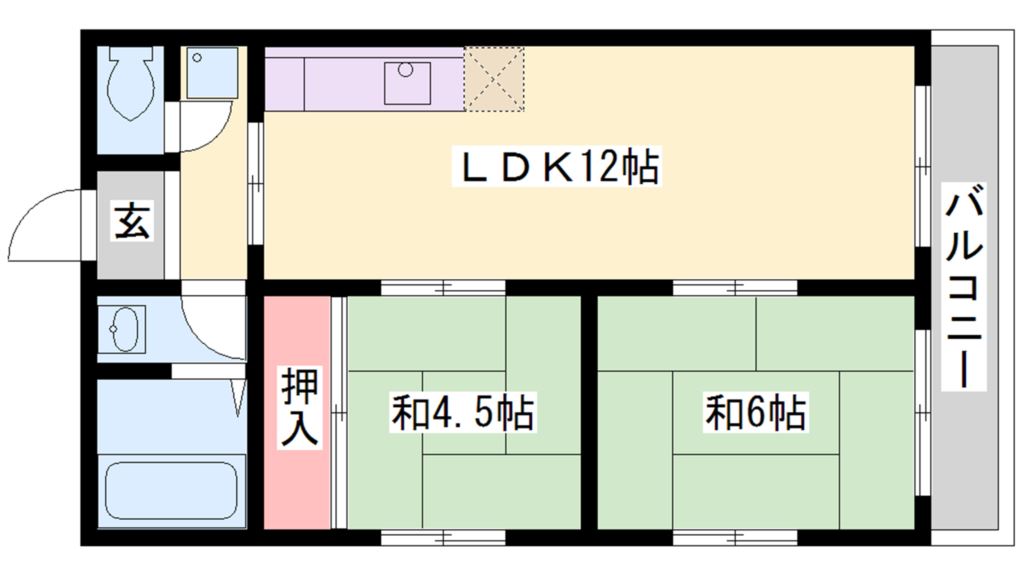 高島ビル 間取り図