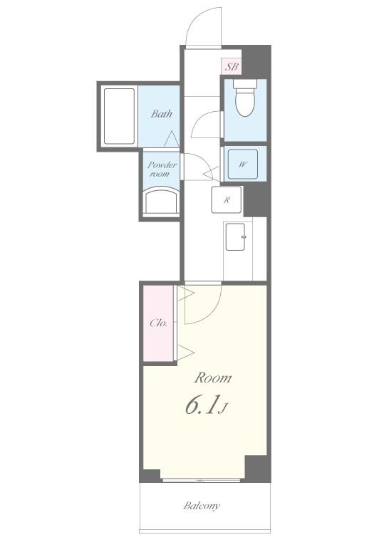 眩燈館 間取り図