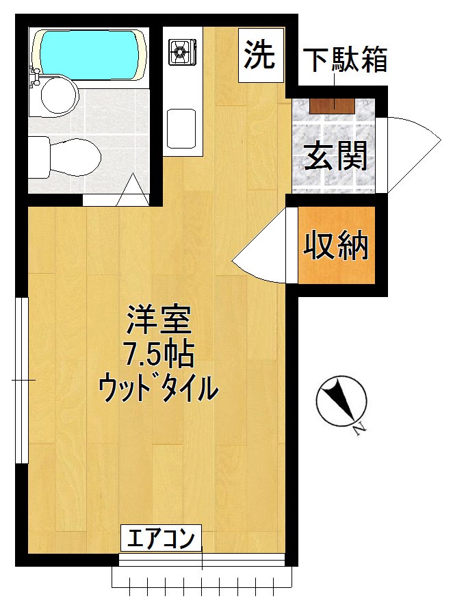 ヒルトップ西本 間取り図