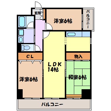 サンコーマンション 間取り図