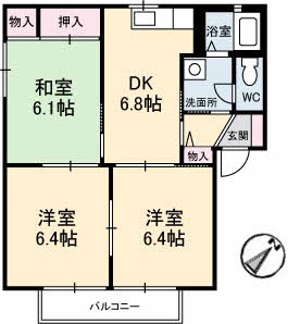 エスパシオ青山 間取り