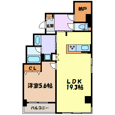 verite覚王山 間取り図