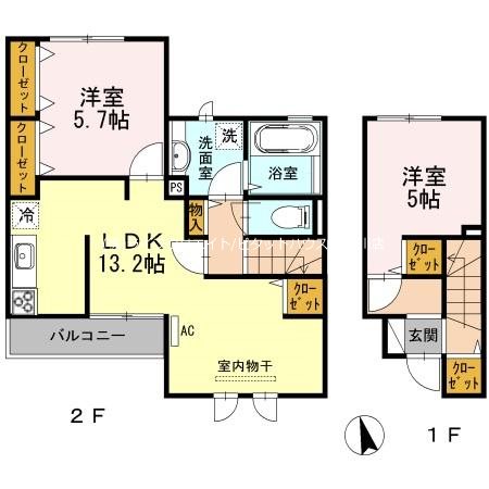 ハートランド 間取り図