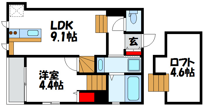 アルヴィータ福津中央 間取り