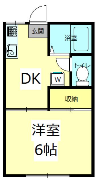 ファミーユISEHARA　B棟 103号室 間取り