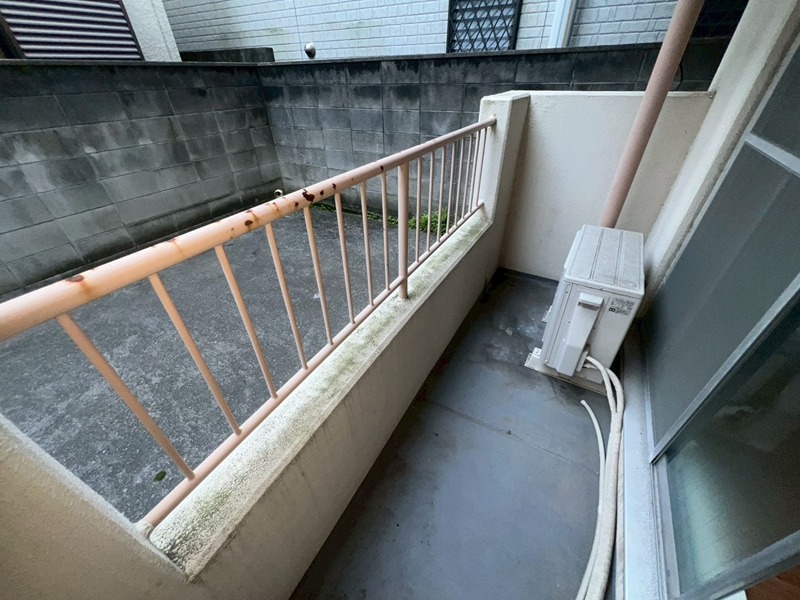 東都向島コーポ ベランダ