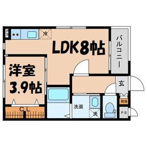 MOVE山王EAST 間取り