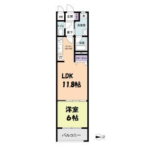 BPRレジデンス金山 間取り