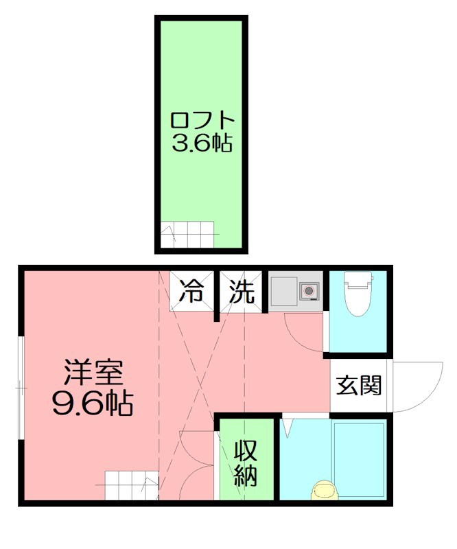 ロイヤルエモンド藤沢 202号室 間取り