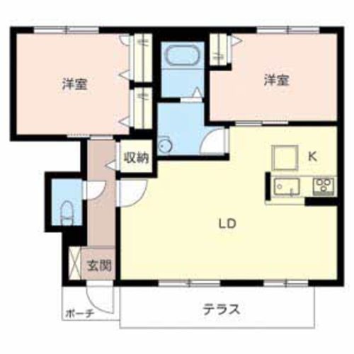 シャーメゾンアムール 間取り図