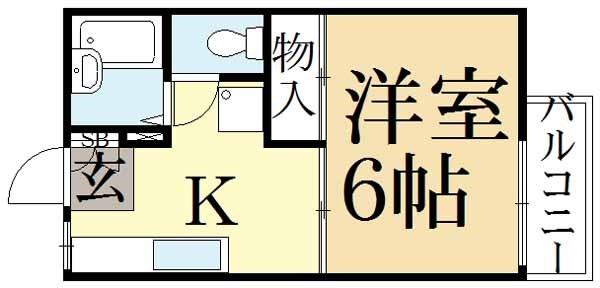 MAISON HOLLY-HOCK 間取り