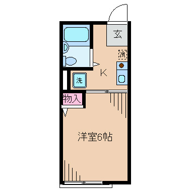 グリーンヒルⅠ 間取り