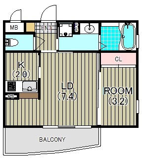 アプリール 間取り図
