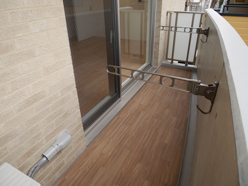 アプリール ベランダ