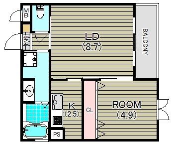 アプリール 間取り図