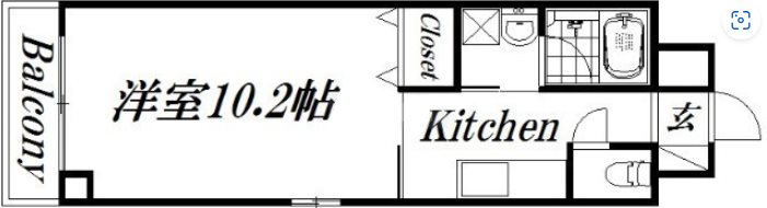 ドエルスイーツ 間取り図