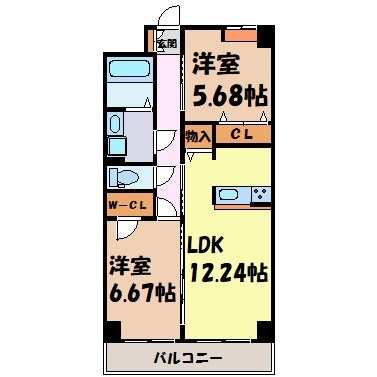 S-FORT鶴舞reale 間取り図