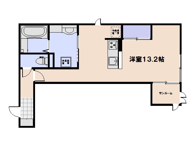 ソレイユ　ルヴァン 101号室 間取り