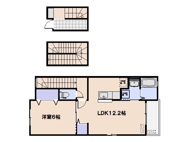 ルミエール五日市駅前 間取り