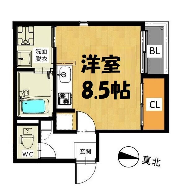 GRANDTIC Waltz 間取り図