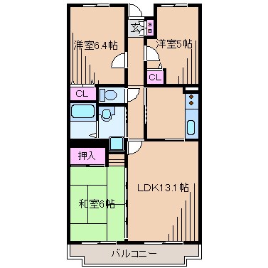 オーキッドレジデンス港北綱島イースト 間取り