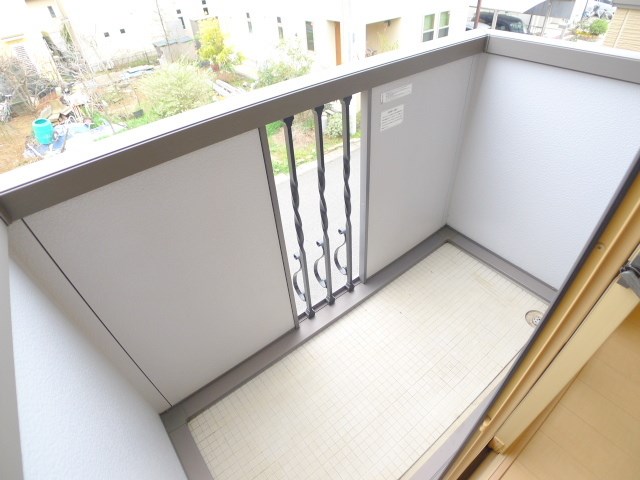 メルベーユパルⅡ ベランダ