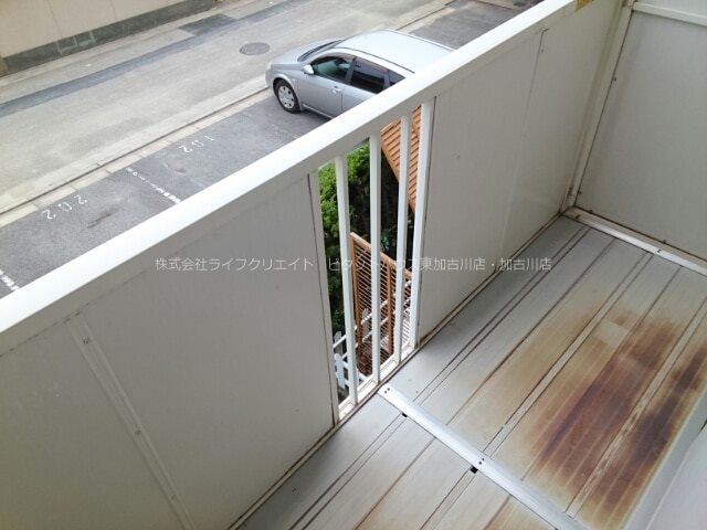 シャルマンＫ ベランダ