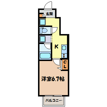 プレジール 間取り図