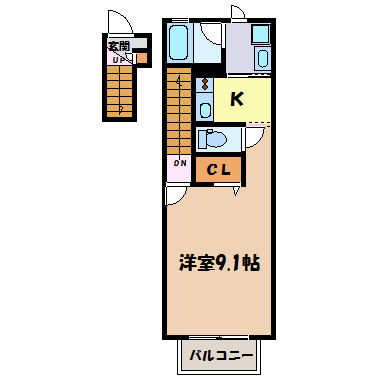 プレジール 間取り図