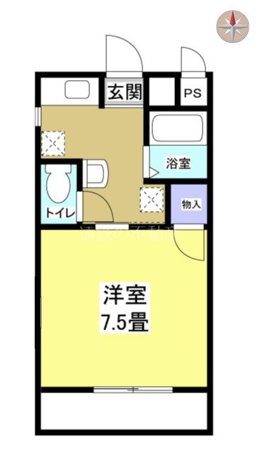 ベェーベ1996 間取り図