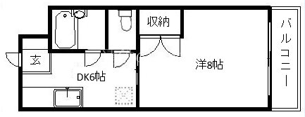 マンションリーフⅠ 間取り図