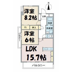 リアン東山 間取り