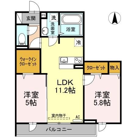 ゼファーコート２ 間取り