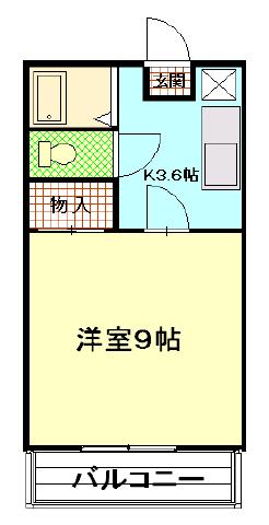 ＴｅａｆａｒｍⅡ 間取り図