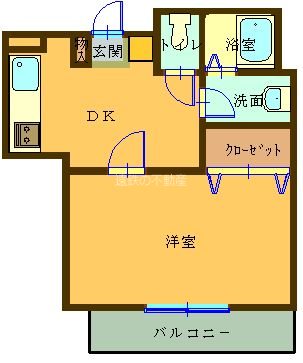 アルテッツア紺屋町 間取り図