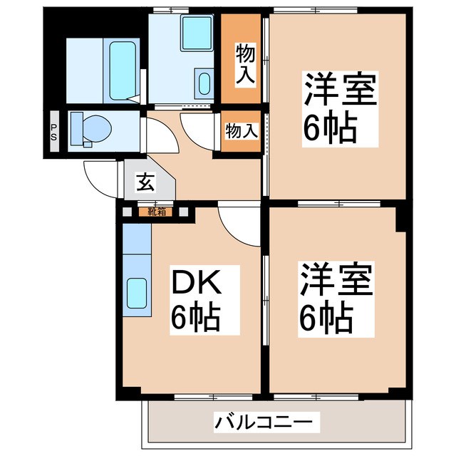 コーポシャルマン 間取り