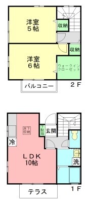 コンフォート175B 102号室 間取り