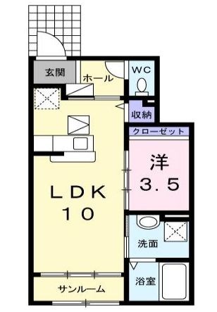 コートディアス 間取り図