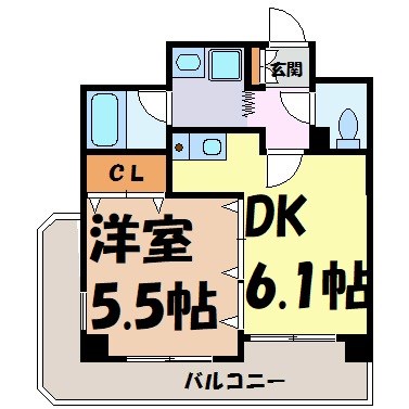 エミネンス石川橋 間取り図