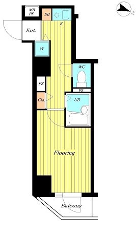 ｽﾃｰｼﾞﾌｧｰｽﾄ目白 間取り図